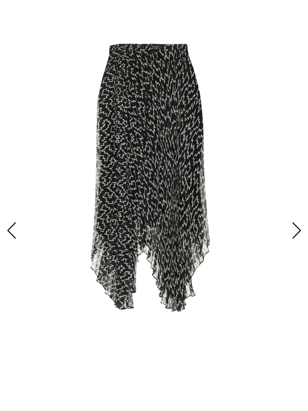 Isabel Marant Alena Asymmetrical Midi Skirt